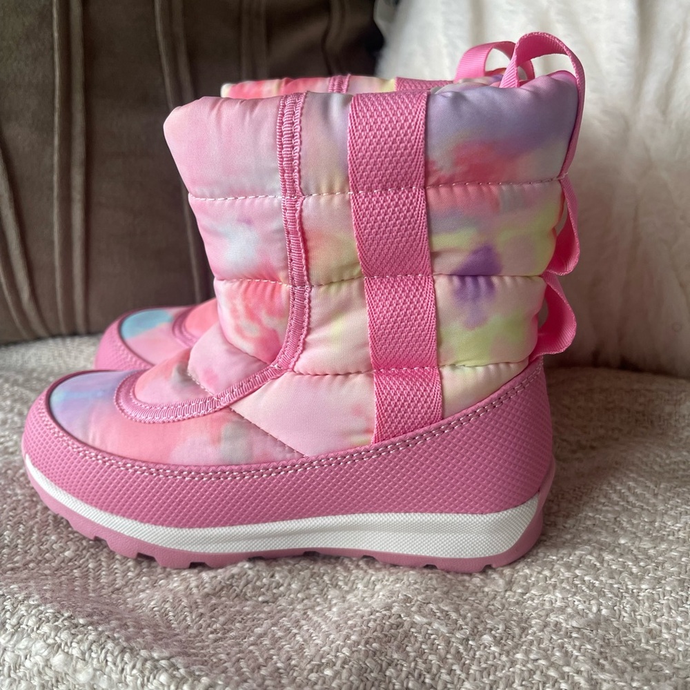 NWOT Weestep Pink Tie-Dye Kids Boots - Sz 11